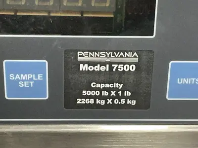 Used PENNSYLVANIA 7500 Platform Scales Ohio US | HGR 24 #1463408