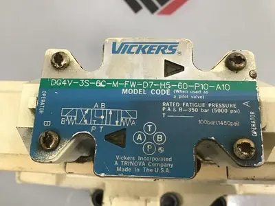 USED VICKERS DG5S-H8-6C-E-T-M-FW-D7-H5-P10-A10-60