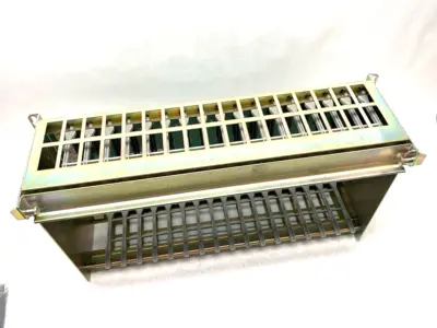 USED ALLEN-BRADLEY SER. B 16-SLOT CHASSIS RACK MODULE
