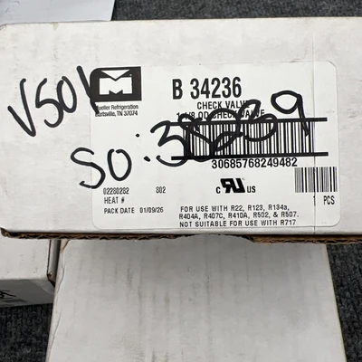 New | in-Stock MUELLER REFRIGERATION B 34238 Chiller & Refrigeration Parts California US | Davliegogo LLC #1706584