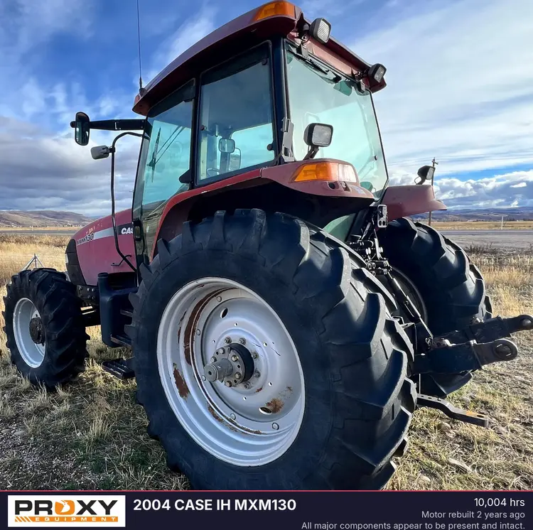 Used 2004 CASE IH MXM130 Tractors & Trailers Utah US | Proxy Equipment #1380841