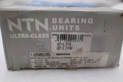 NEW NTN UCP-2.7/16 PILLOW BLOCK BEARING 2-7/16 BORE STOCK H1085