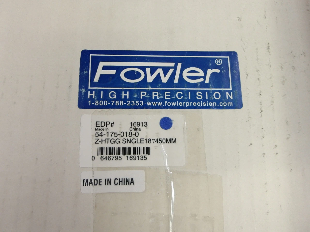Fowler 0-18" (0-450mm) Dial Z Height Gage 54-175-018 0-18"/0-450MM Z Height (STK)