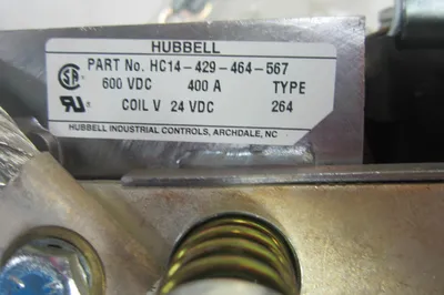 NEW HUBBELL HC14-429-464-567 CONTACTOR TYPE 264 HC14429464567