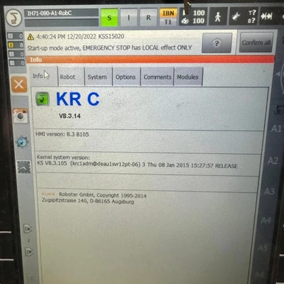 KUKA KR 5 Arc MIG Welding Robot System Complete w/ KRC4 Controller