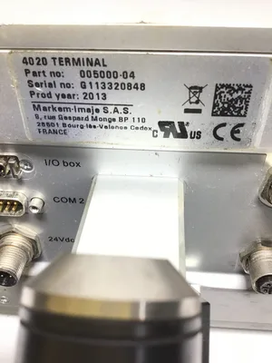 Markem Imaje 005000-04 Printer Head Control HMI ENR Control Unit 4020 Switch Membrane
