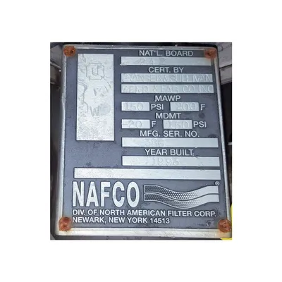USED NAFCO 41020-F06D/304SS