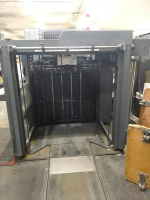 Heidelberg SM 102 6-P-L Six color plus aq. coater