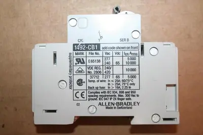 USED ALLEN BRADLEY 1492-CB1/G100 SER B
