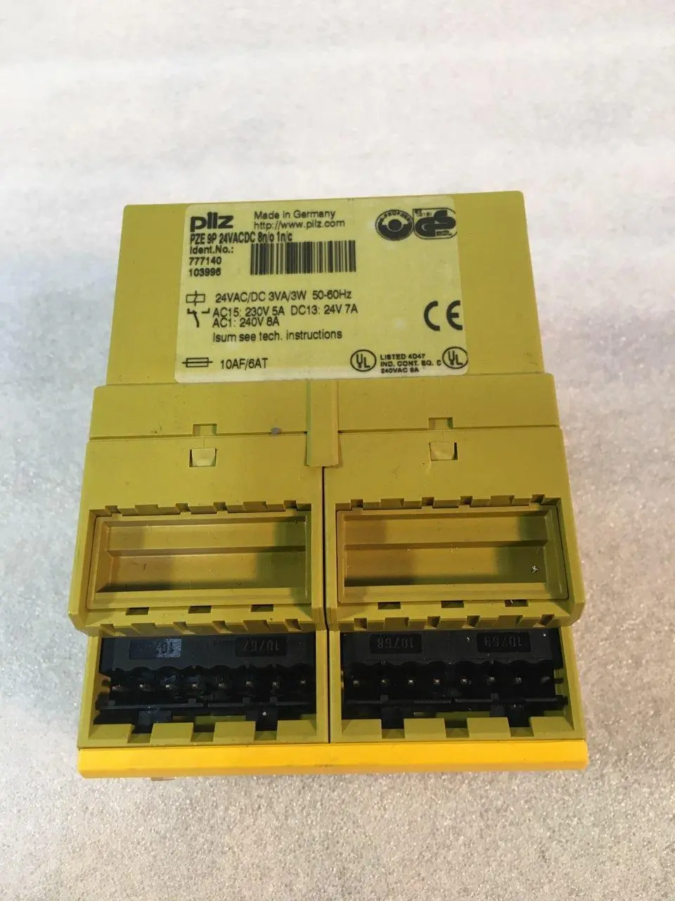 USED Pilz PZE 9P, 777140