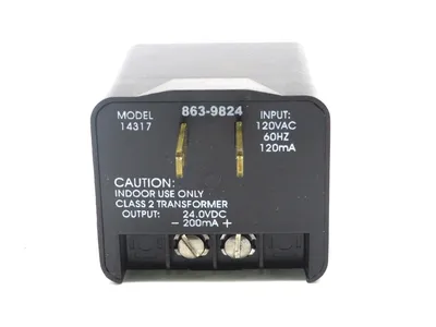 NW OMEGA ENGINEERING PSU-24B POWER SUPPLY 120VAC 24VDC 60HZ 200MA 6WATTS PSU24B