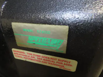 Speedaire Dayton 5Z405C Reciprocating Air Compressor 3Ph 460V 34CFM 175PSI 10Hp