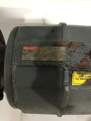 Reliance D14G02577-DA Duty Master AC Motor with Boston F622A-12.5-B7 Gear