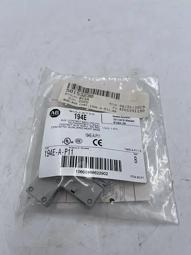 New | in-Stock ALLEN-BRADLEY ALLEN-BRADLEY 194E-A-P11 SER B Disconnects | ND Industrial Surplus #1213457
