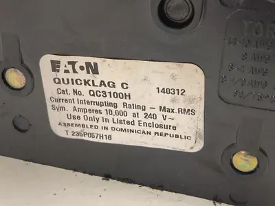 Used EATON QC3100H Miscellaneous Equipment (Electrical & Power) Ohio US | Surplus Asset Holdings #1290373
