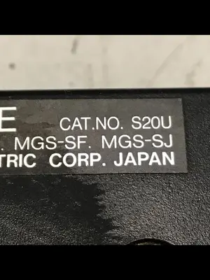 Used MITSUBISHI NF-SJS20U Relays & Switches Michigan US | Ideal Machinery #1321894