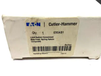 USED EATON CUTLER-HAMMER PLUNGER LIMIT SWITCH SURFACE MOUNT NEMA HEAVY DUTY