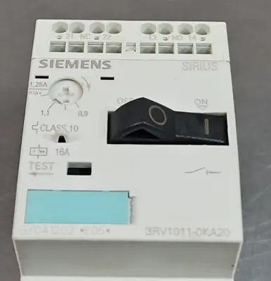USED Siemens Siemens 3RV1011-0KA20