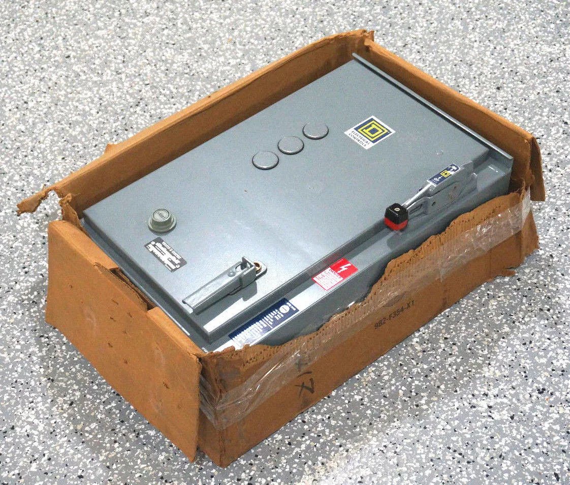 NEW SQUARE D 8739-SCA54 BREAKER CONTROL BOX FORM S 120V/60HZ, 8739SCA54 SIZE 1
