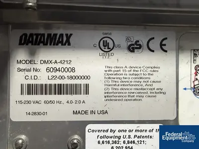 Used Honeywell _UNKNOWN_ Labelers Ohio US | Federal Equipment Company #1455677