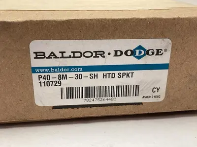 New | in-Stock BALDOR DODGE P40-8M-30-SH HTD SPKT Belts Ohio US | Surplus Asset Holdings #1236308