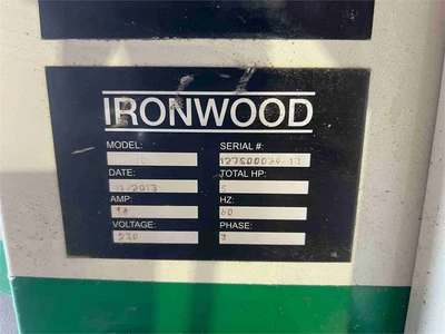 Used 2013 IRONWOOD JT 300 Woodworking Planers Texas US | MachineryMax #1352181
