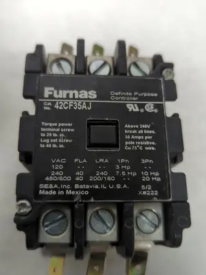 Used FURNAS 42CF35AJ Miscellaneous Equipment (Electrical & Power) Ohio US | Surplus Asset Holdings #1209066