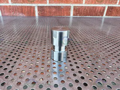 USED RETSCH 1.4112 STAINLESS STEEL 10ML  MIXER GRINDING JAR W/ BEADS