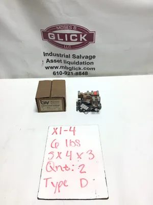 BW D Liquid Level Control Relay Series 7505 Line 110/120V 60Hz Secondary 220V
