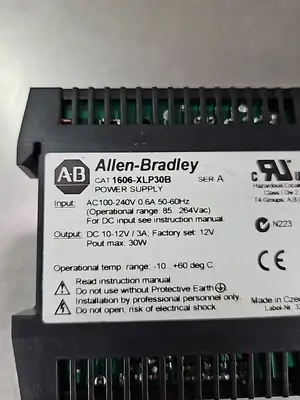 Allen Bradley 1606-XLP30E 30W 240V DC Power Supply. 4C-1