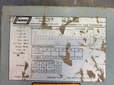 USED BEAVER SEJ3NG8A
