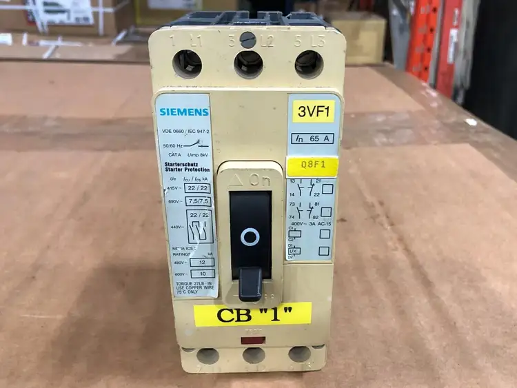 Used SIEMENS 3VF1231-1DL21-0AA0 Switchgears British Columbia CA | Lenmark #242501