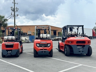 LPG-Gas 3-Ton Forklift in Florida, USA