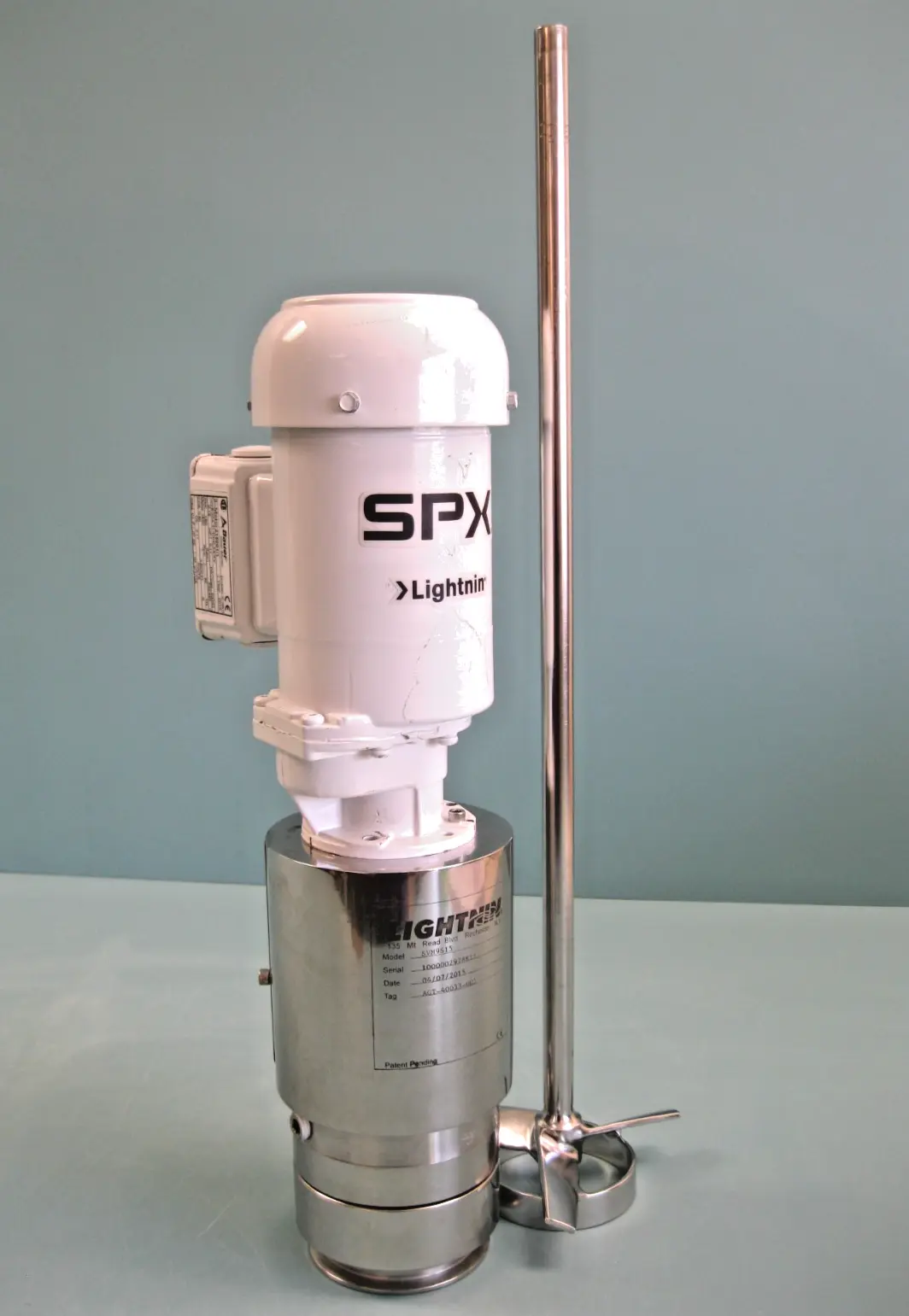 3" Tri-Clamp SPX SVM9S15 Lightnin Sanitary Mixer 230/460V 0.15 HP Motor CLEAN B4