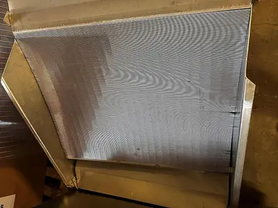 Parabolic Screen, 36" Wide, Stainless Steel, Lyco - #4701772