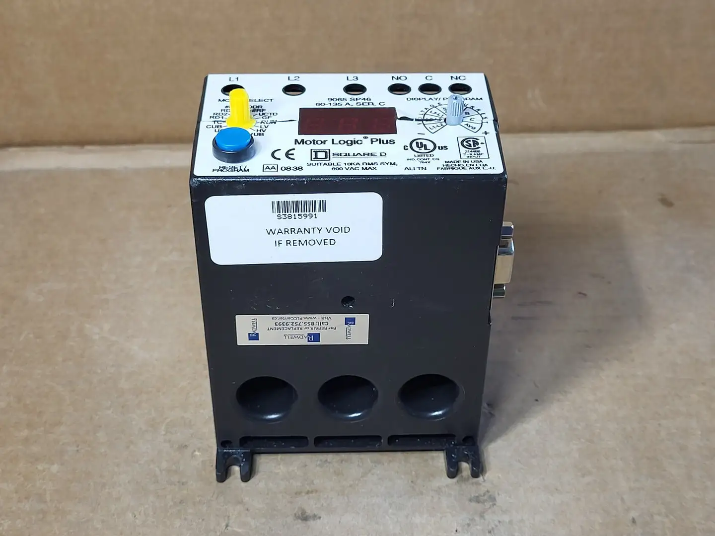 NEW SQUARE D 9065 SP46