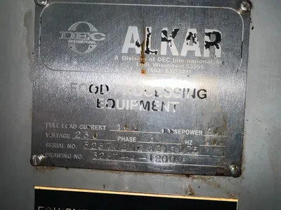 USED ALKAR Smoke House