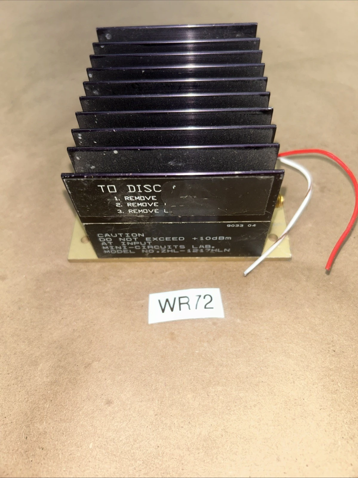 USED Mini Circuits ZHL-1217HLN