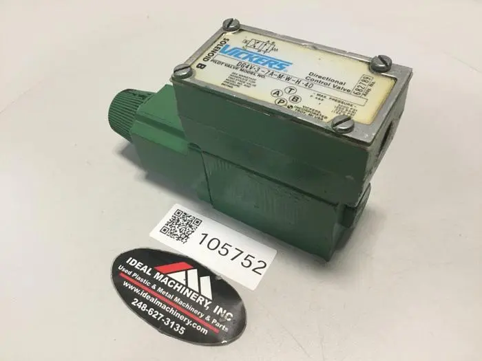 Used VICKERS DG4V37AMWH40 Valves/Fittings Michigan US | Ideal Machinery #599844