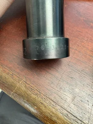 E-004 76-3129-2 PRECISION GROUND STEEL TOOLING PIN GUIDE PIN MACHINE COMPONENT