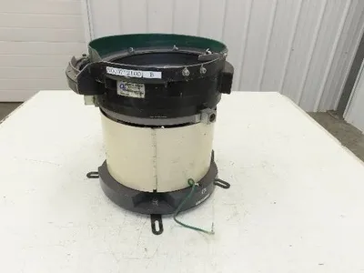 Piezo Vibratory Bowl Feeder 230mm Base Small Parts Sorter 15/32" Pin