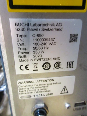 USED 2019 BUCHI C-850 FLASH HPLC PREP
