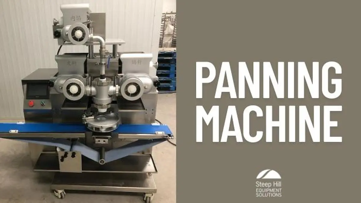 Encruster with Panning Machine