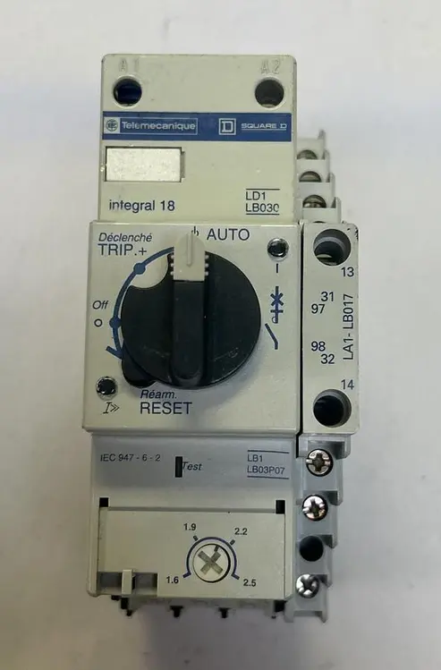 Used TELEMECANIQUE LD1LB030 Industrial Controls Ohio US | Surplus Asset Holdings #1235932