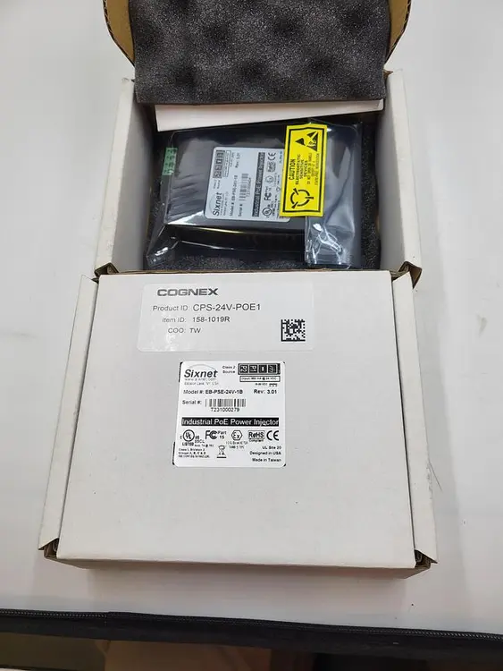 New | in-Stock SIXNET SIXNET INDUSTRIAL POE POWER INJECTOR EB-PSE-24V-1B *SEALED* Industrial Controls | ND Industrial Surplus #1216689