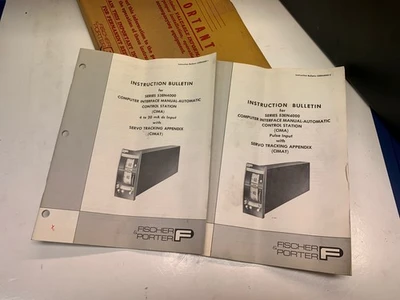 Neu Fischer&Porter 53EN4000 Computer Interface Manual-Automatic Control Station
