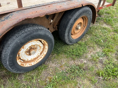 1981 City Equipment Trailer