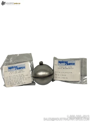 New | in-Stock SPIRAX SARCO 80015 Pump & Valve Parts Kentucky US | Industrial Parts R Us Inc. #881523