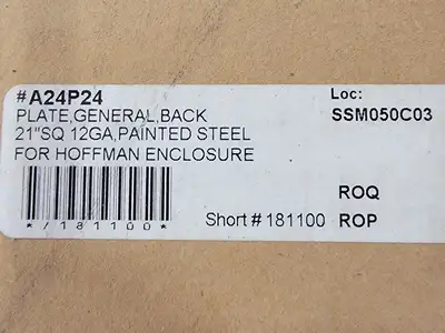 NEW HOFFMAN A24P24
