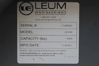 Leum Engineering LE 4180 Hydraulic Dock Ramp | Levy Recovery Group (9)